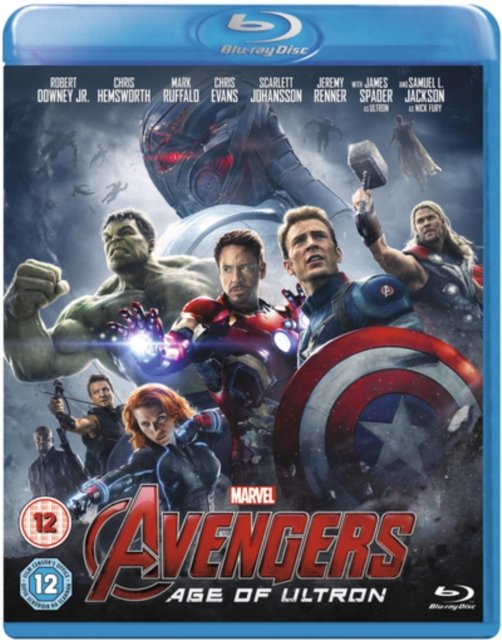 Cover for Marvels Avengers  Age of Ultron · Avengers Age Of Ultron (Blu-ray) (2015)