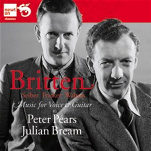 Cover for Benjamin Britten · Music For Voice And Guitar (CD) (2012)