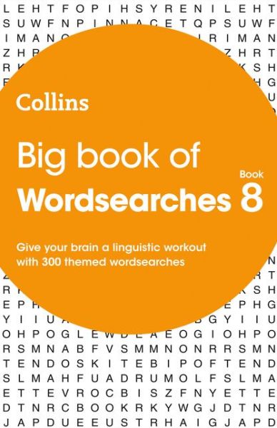 Big Book Of Wordsearches 8 - Collins Puzzles - Książki - HarperCollins Publishers - 9780008403959 - 10 czerwca 2021