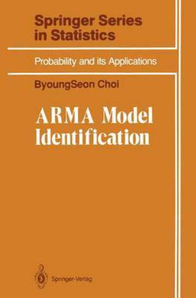 Cover for Choi · ARMA Model Identification (Book)