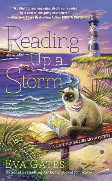 Cover for Eva Gates · Reading Up A Storm: A Lighthouse Library Mystery (Paperback Book) (2016)