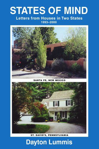 Cover for Dayton Lummis · States of Mind: Letters from Houses in Two States (Pocketbok) (2008)