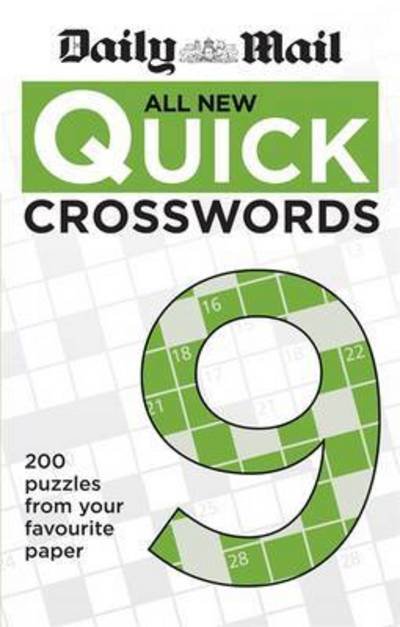 Cover for Daily Mail · Daily Mail All New Quick Crosswords 9 - The Daily Mail Puzzle Books (Pocketbok) (2017)