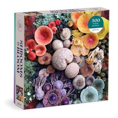 Cover for Galison · Shrooms in Bloom 500 Piece Puzzle (SPIEL) (2022)