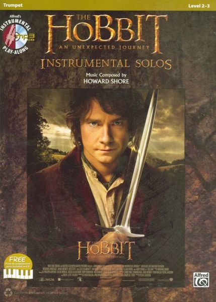 Cover for Howard Shore · The Hobbit: An Unexpected Journey Instrumental Solos (Book) (2013)