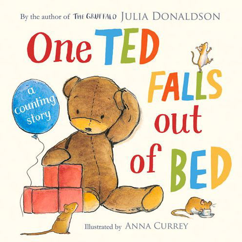 Cover for Julia Donaldson · One Ted Falls Out of Bed (Tavlebog) [Main Market Ed. edition] (2012)