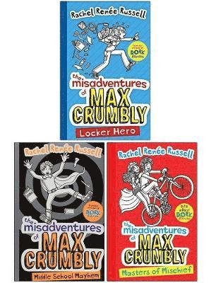 Max Crumbly X 3 Shrinkwrap Pa - Rachel Renee Russell - Bøker - SIMON & SCHUSTER - 9781471196959 - 11. mai 2020