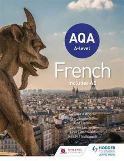 Cover for Hodder Education · AQA A-level French (includes AS) (Paperback Book) (2016)