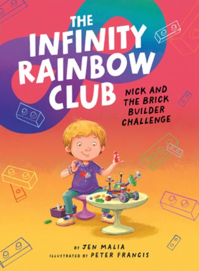 Nick and the Brick Builder Challenge - The Infinity Rainbow Club - Jen Malia - Książki - 1517 Media - 9781506485959 - 26 września 2023