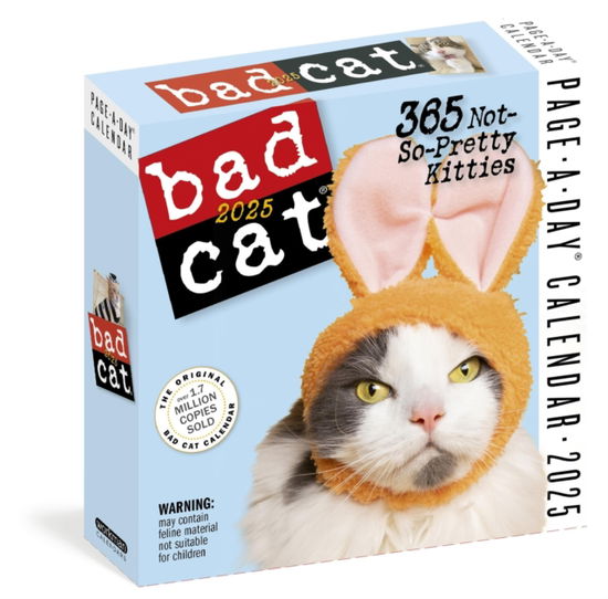 Harry Prichett · Bad Cat Page-A-Day® Calendar 2025: 365 Not-So-Pretty Kitties (Calendar) (2024)