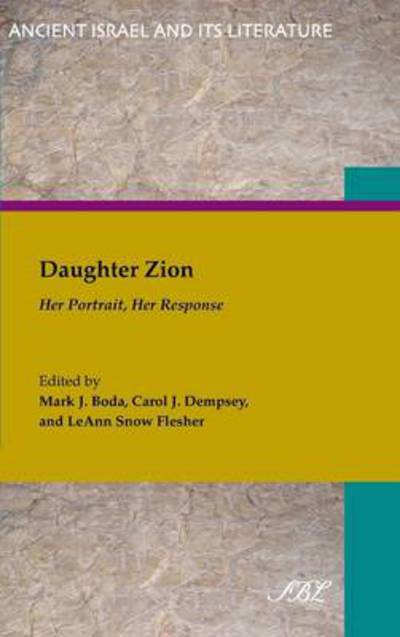 Cover for Mark J Boda · Daughter Zion (Hardcover Book) (2013)