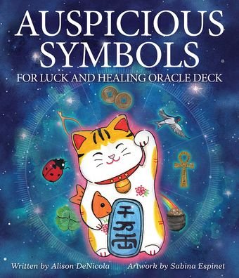 Cover for Alison DeNicola · Auspicious Symbols for Luck and Healing Oracle Deck (Lernkarteikarten) (2022)