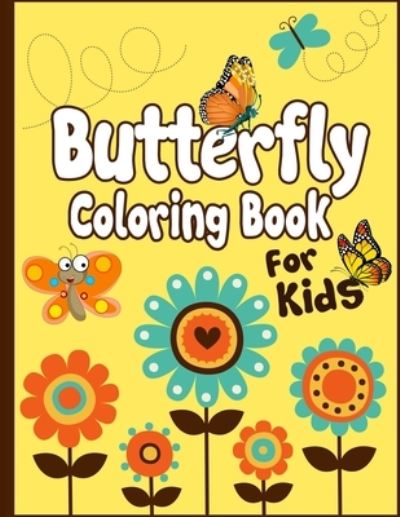 Cover for Arsha Publication · Butterfly Coloring Book for Kids (Paperback Book) (2019)