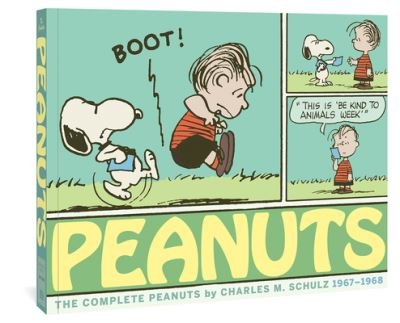 Cover for Charles M. Schulz · The Complete Peanuts 1967-1968 Vol. 9 Paperback Edition (Paperback Bog) (2018)