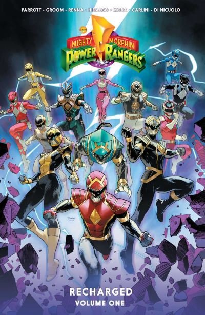 Cover for Ryan Parrott · Mighty Morphin Power Rangers: Recharged Vol. 1 (Paperback Bog) (2023)