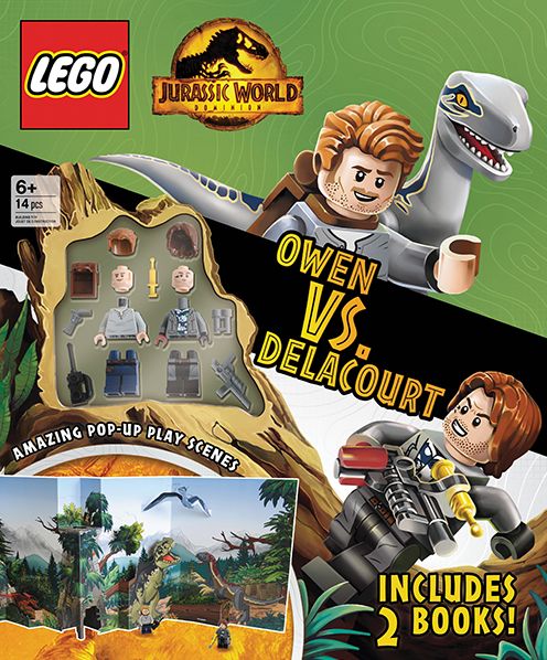 Cover for AMEET Sp. z o.o. · LEGO Jurassic World Activity Landscape Box (Hardcover Book) (2022)