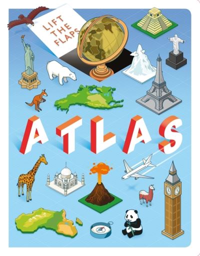 Cover for Autumn Publishing · Lift The Flaps: Atlas (Hardcover Book) (2021)