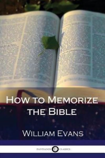 Cover for William Evans · How to Memorize the Bible (Paperback Book) (2017)