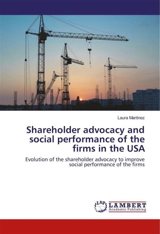 Cover for Martínez · Shareholder advocacy and socia (Bok)