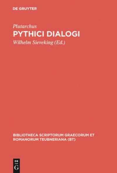 Cover for Plutarchus · Pythici dialogi (Book) [2nd edition] (1997)