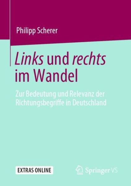 Cover for Scherer · Links und rechts im Wandel (Book) (2020)