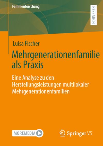 Mehrgenerationenfamilie als Praxis - Fischer - Boeken -  - 9783658320959 - 20 december 2020