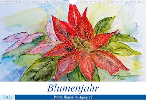 Blumenjahr - Bunte Blüten in Aqua - Rebel - Books -  - 9783671918959 - 