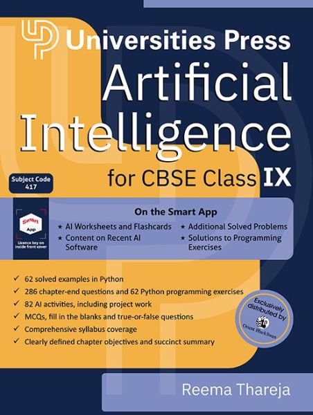 Artificial Intelligence for CBSE Class IX. - Reema Thareja - Boeken - Universities Press - 9788195400959 - 20 april 2024