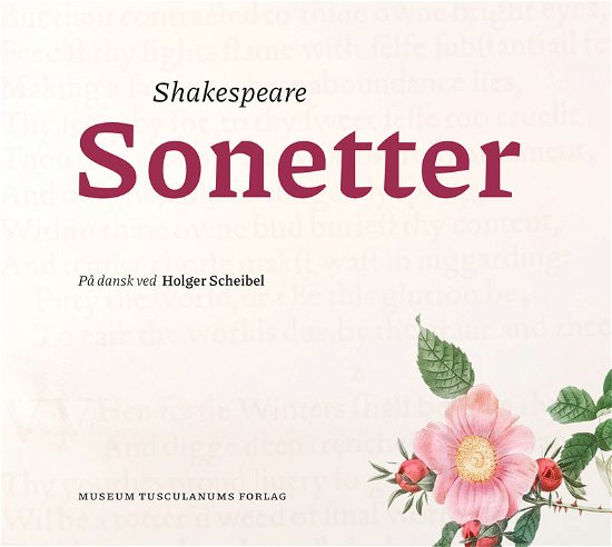 Cover for William Shakespeare · Sonetter (Hæftet bog) [1. udgave] (2022)