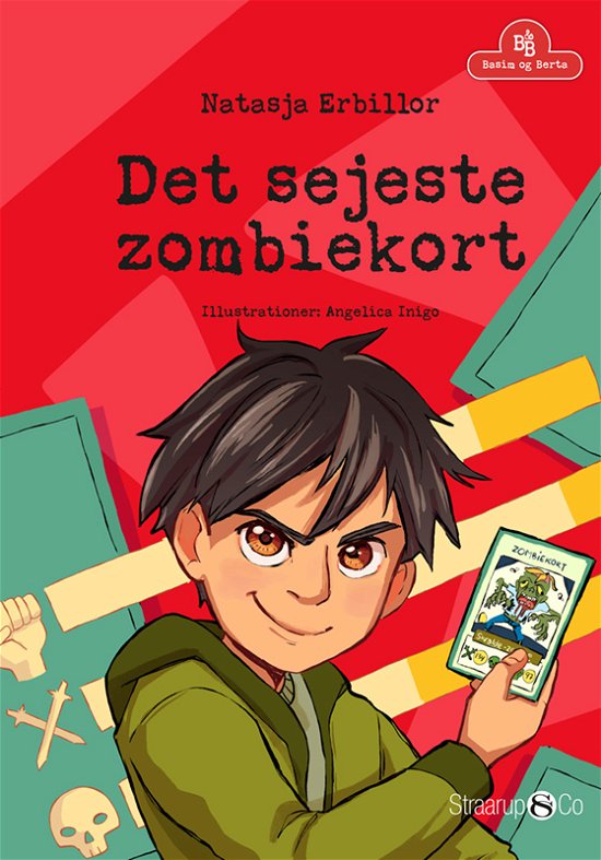 Cover for Natasja Erbillor · Basim og Berta: Det sejeste zombiekort (Hardcover Book) [1st edition] (2022)