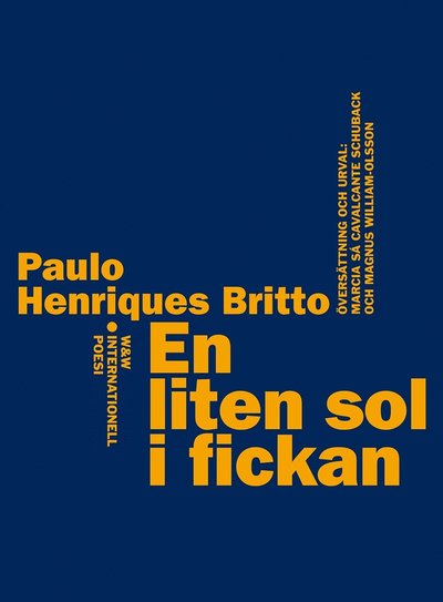 Cover for Paulo Henriques Britto · En liten sol i fickan : internationell poesi (Paperback Book) (2014)