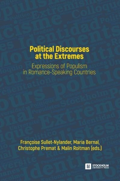 Cover for Political Discourses at the Extremes (Bok) (2019)