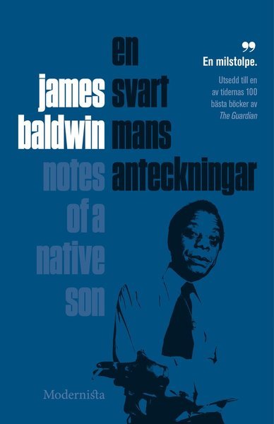 Cover for James Baldwin · En svart mans anteckningar (Bound Book) (2021)