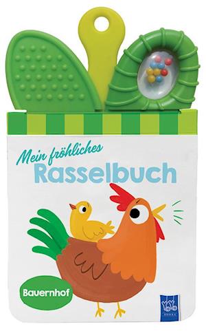 Cover for Mein FrÃ¶hliches Rasselbuch · Bauernhof (Book)