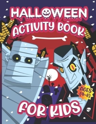 Cover for Parth Madhov · Halloween Activity Books For Kids 4-8 (Taschenbuch) (2020)