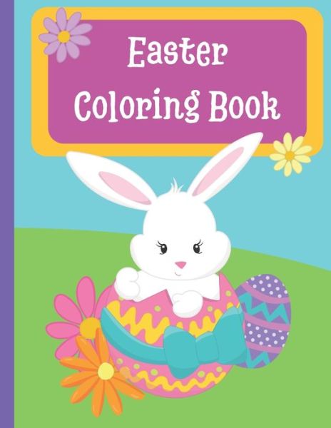 Cover for Honey Pot Press · Easter Coloring Book for Kids Ages 4-8 (Paperback Book) (2021)