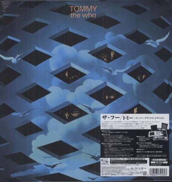 Cover for The Who · Tommy-cd+blry / Deluxe / Ltd- (Blu-ray) [Deluxe, Limited edition] (2013)