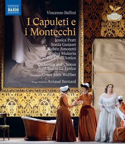 Cover for V. Bellini · I Capuleti E I Montecchi (Blu-ray) (2022)
