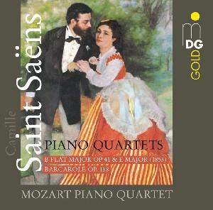 Cover for C. Saint-Saens · Piano Quartets (CD) (2009)