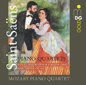 Piano Quartets - C. Saint-Saens - Musik - MDG - 0760623151960 - 8. April 2009