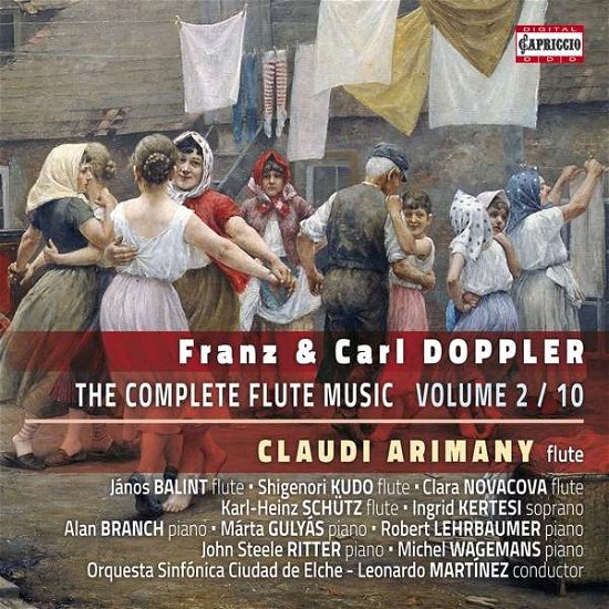 Cover for Doppler,f / Doppler,k / Martinez · Franz &amp; Carl Doppler: Complete Flute (CD) (2017)
