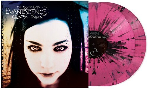 Cover for Evanescence · Fallen (LP) [20th Ann. Deluxe Pink/Black Marble edition] (2023)