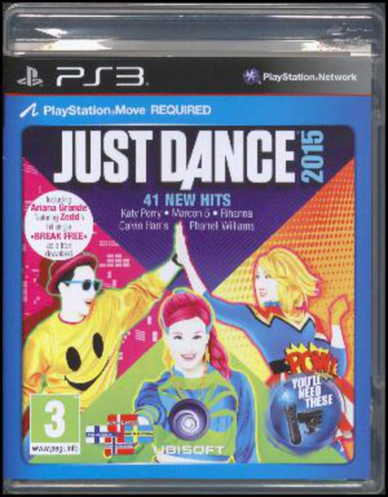 Cover for Spil-playstation 3 · Just Dance 2015 (PS3) (2014)