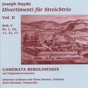 Cover for Josef Haydn · Divertimenti fuer String Trio 2 (CD) (2010)