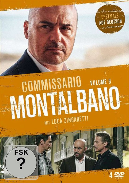 Cover for Commissario Montalbano · Commissario Montalbano-vol.8 (DVD) (2021)
