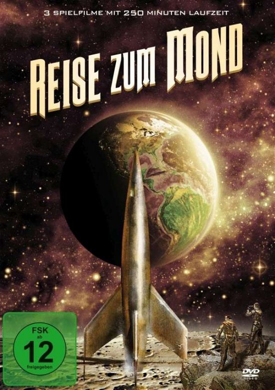 Cover for Reise Zum Mond - 3 Filme (DVD) (2018)