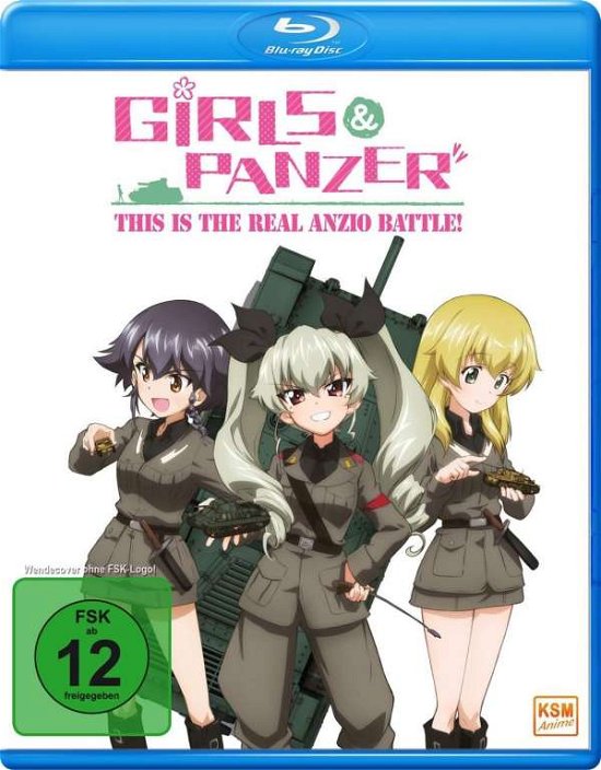 Cover for Girls Und Panzer - This Is The Real Anzio Battle! (ova) (blu-ray) (Blu-ray) (2017)