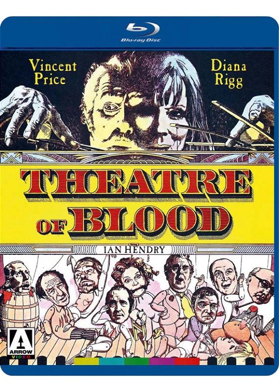 Cover for Theatre of Blood BD · Theatre Of Blood (Blu-ray) (2014)