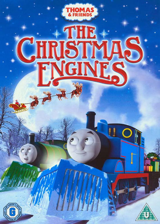 Cover for Thomas and Friends  The Christmas Engines · Thomas and Friends - The Christmas Engines (DVD) (2015)