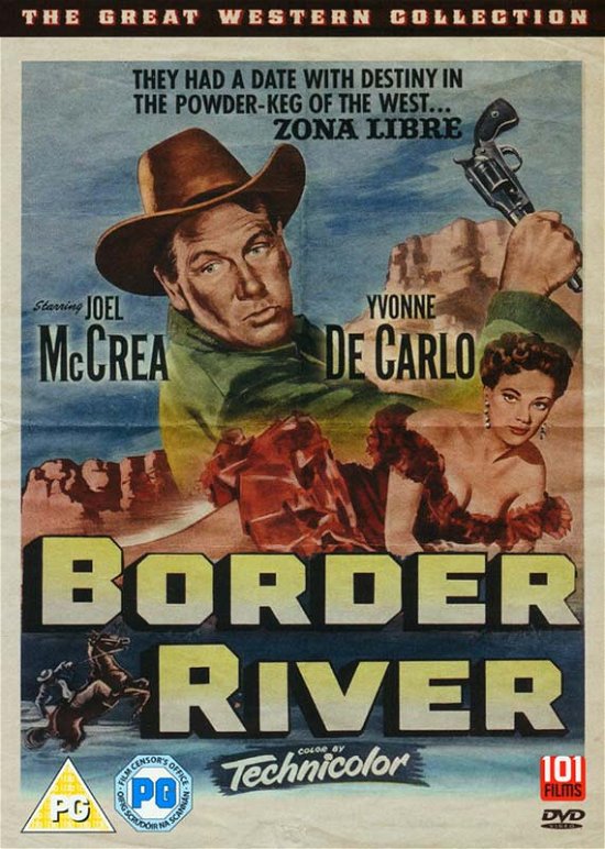 Cover for Border River Great Western Collection · Border River (DVD) (2014)